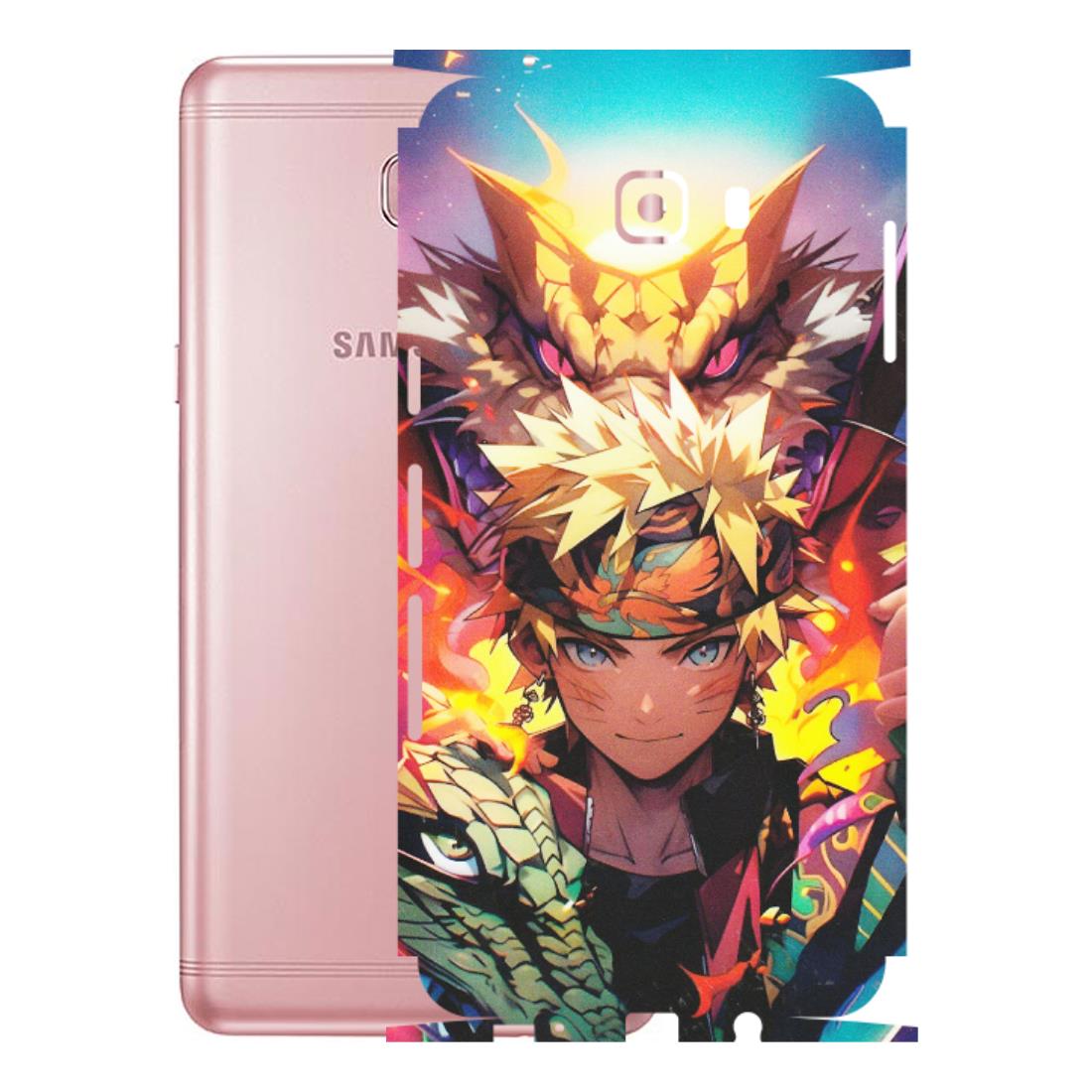 Samsung M/F/Note/Flip and C Phone Skins (All Models) - Angry Naruto Anime - Matte Finish (M-148) Samsung Galaxy C9 Pro