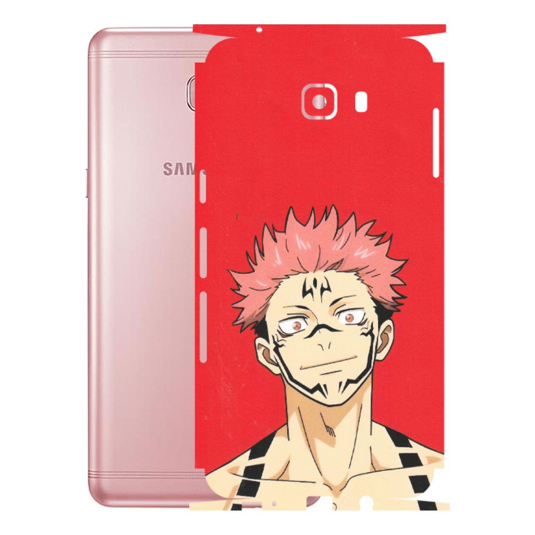 Samsung M/F/Note/Flip and C Phone Skins (All Models) - Ryomen Sukuna Fun Anime - Matte Finish (M-153) Samsung Galaxy C9 Pro