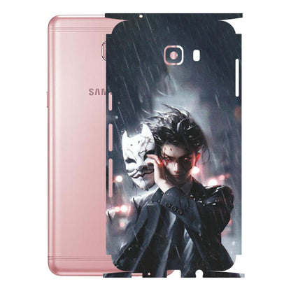 Samsung M/F/Note/Flip and C Phone Skins (All Models) - Kimestsu No Yaiba Anime - Matte Finish (M-154) Samsung Galaxy C9 Pro