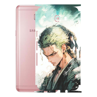 Samsung M/F/Note/Flip and C Phone Skins (All Models) - Pirate Hunter One Piece Anime - Matte Finish (M-157) Samsung Galaxy C9 Pro