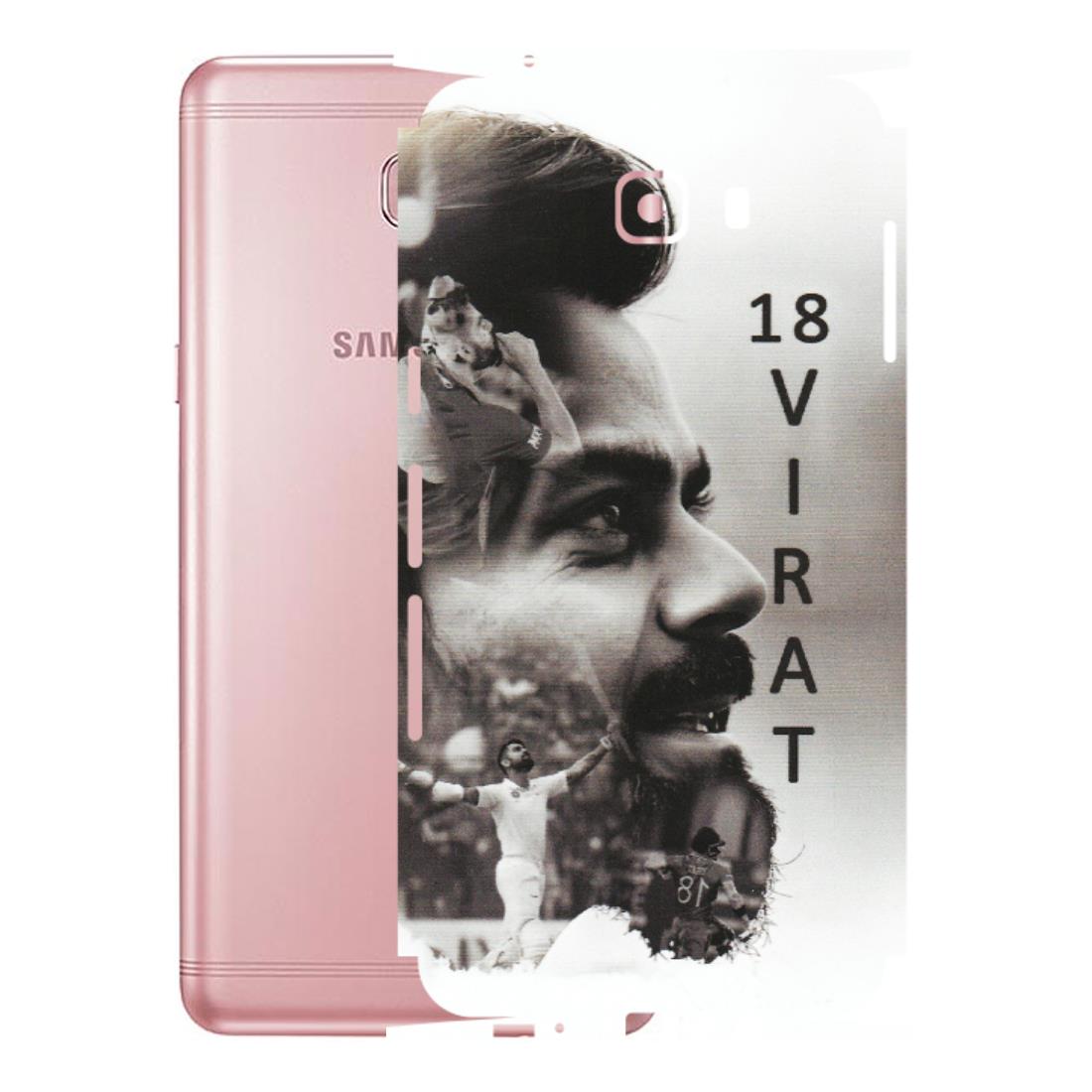 Samsung M/F/Note/Flip and C Phone Skins (All Models) - Virat Kohli Cricketer - Matte Finish (M-163) Samsung Galaxy C9 Pro