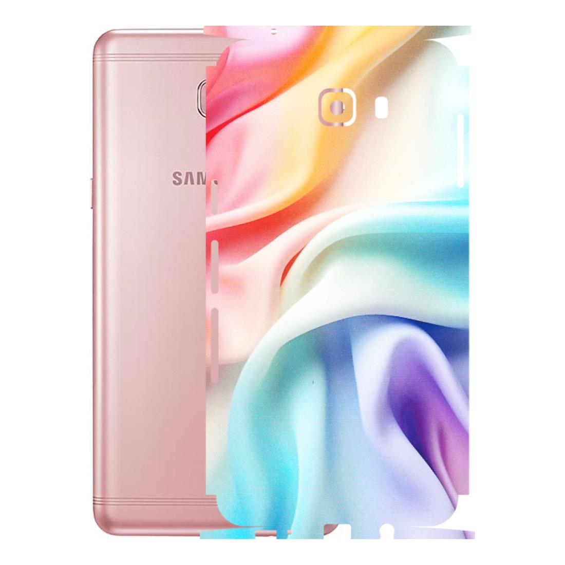 Samsung M/F/Note/Flip and C Phone Skins (All Models) - Colourful Silk Cloth - Matte Finish (M-165) Samsung Galaxy C9 Pro