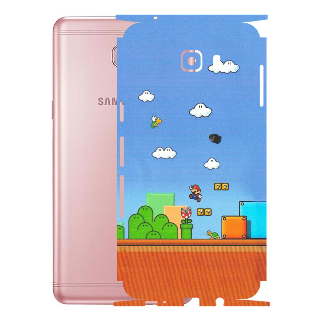 Samsung M/F/Note/Flip and C Phone Skins (All Models) - Mario Game Scene - Matte Finish (M-24) Samsung Galaxy C9 Pro