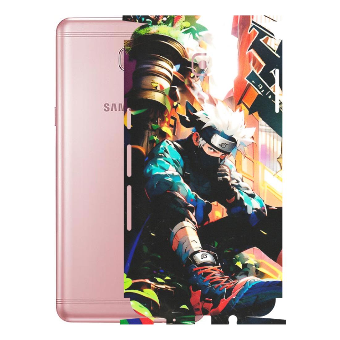 Samsung M/F/Note/Flip and C Phone Skins (All Models) - Ash & Pikachu - Matte Finish (M-26) Samsung Galaxy C9 Pro