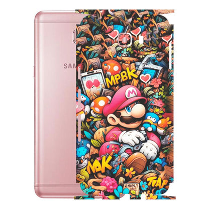 Samsung M/F/Note/Flip and C Phone Skins (All Models) - BMW Logo Performance - Matte Finish (M-27) Samsung Galaxy C9 Pro