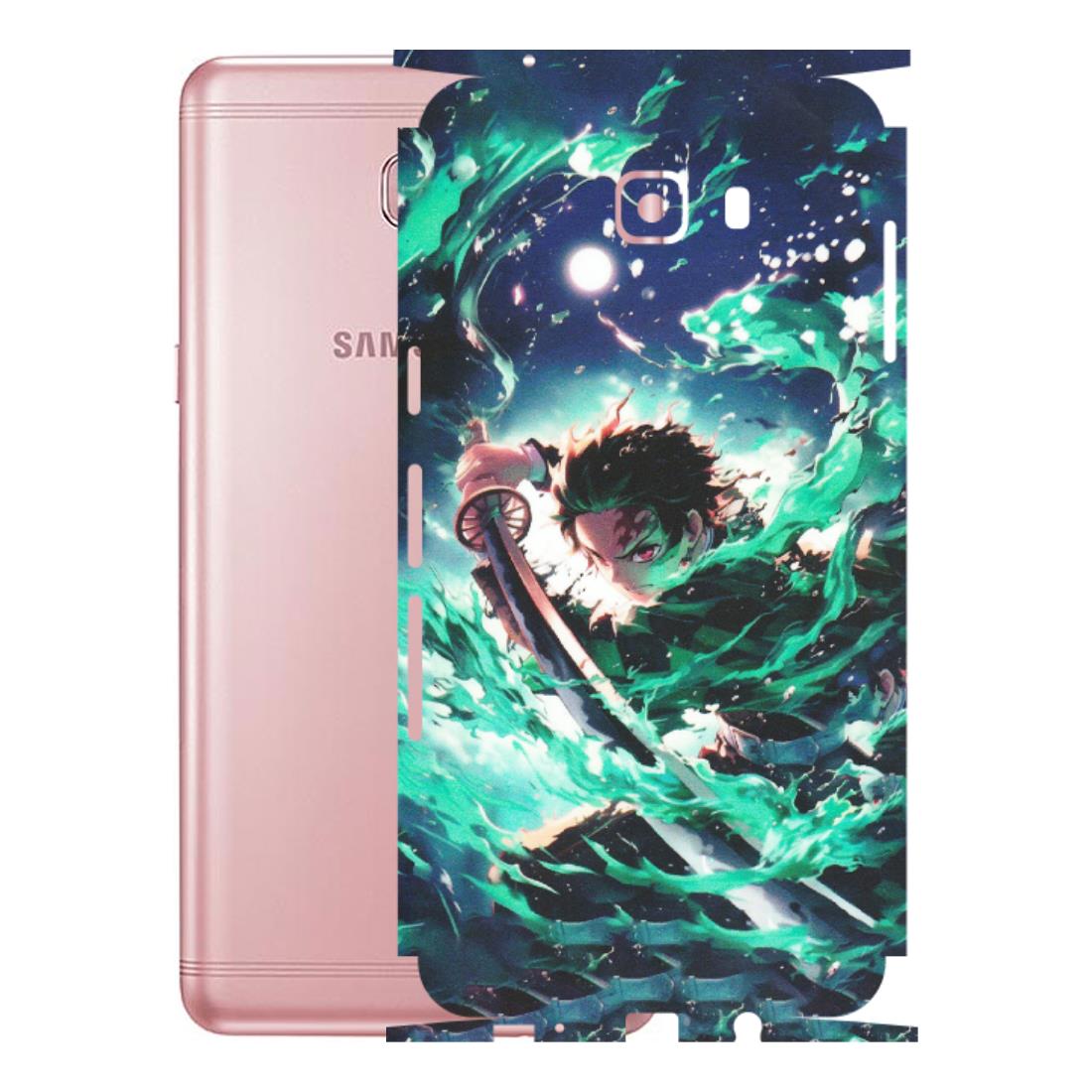Samsung M/F/Note/Flip and C Phone Skins (All Models) - Sword Fighter Anime - Matte Finish (M-29) Samsung Galaxy C9 Pro