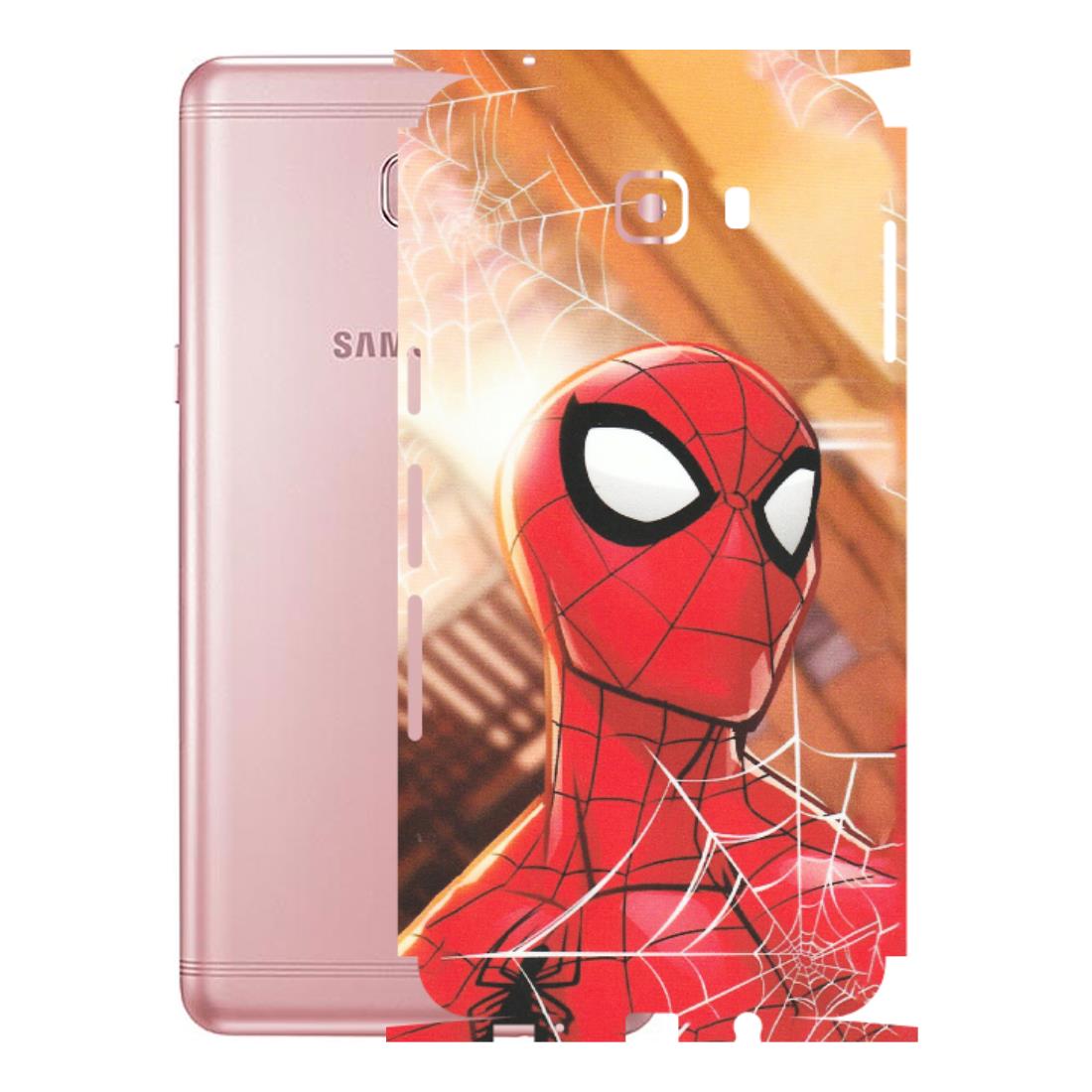 Samsung M/F/Note/Flip and C Phone Skins (All Models) - Spiderman Face New - Matte Finish (M-41) Samsung Galaxy C9 Pro