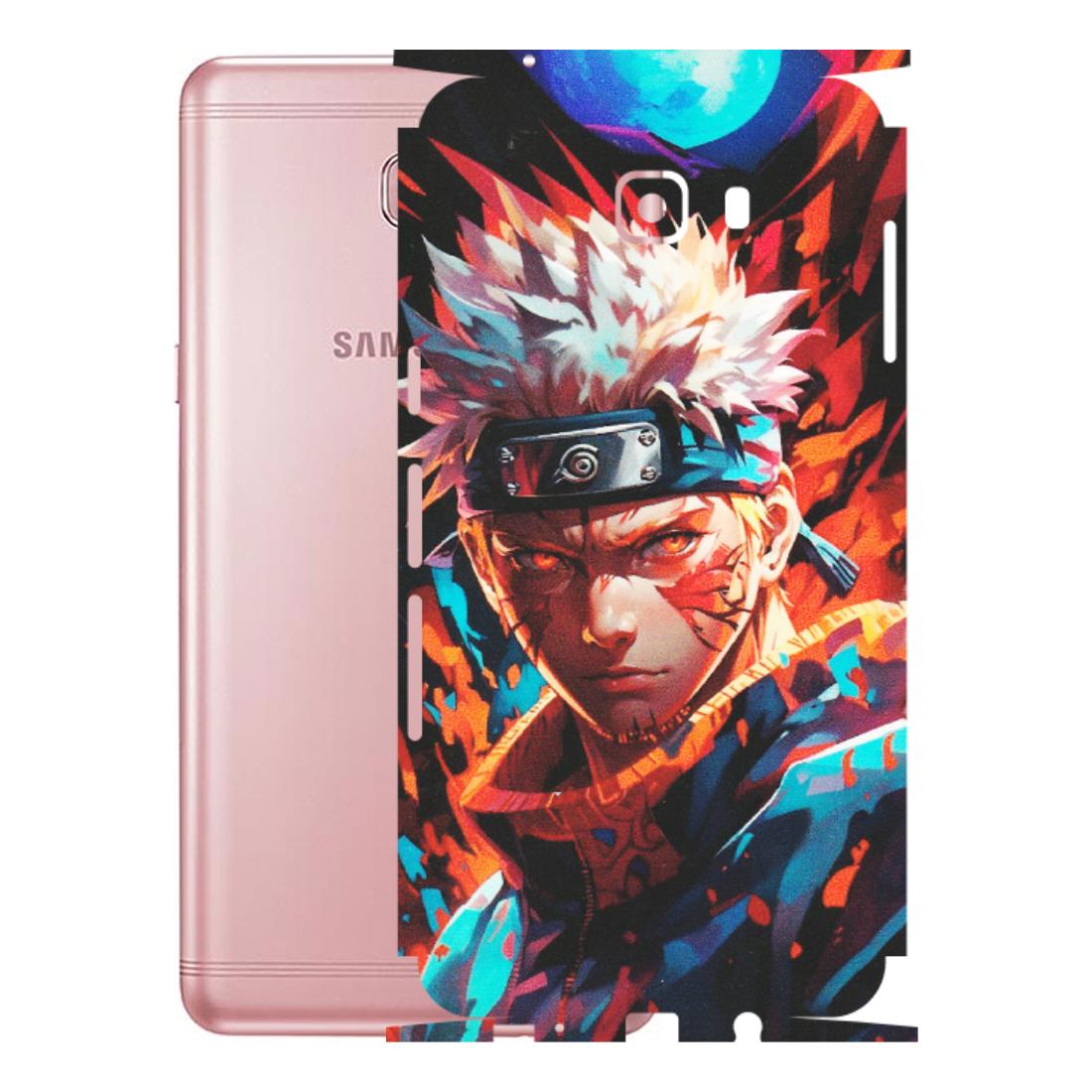 Samsung M/F/Note/Flip and C Phone Skins (All Models) - Anime Ferocious Character - Matte Finish (M-44) Samsung Galaxy C9 Pro