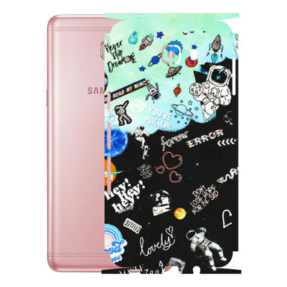 Samsung M/F/Note/Flip and C Phone Skins (All Models) - Living In A Space Dream - Matte Finish (M-46) Samsung Galaxy C9 Pro