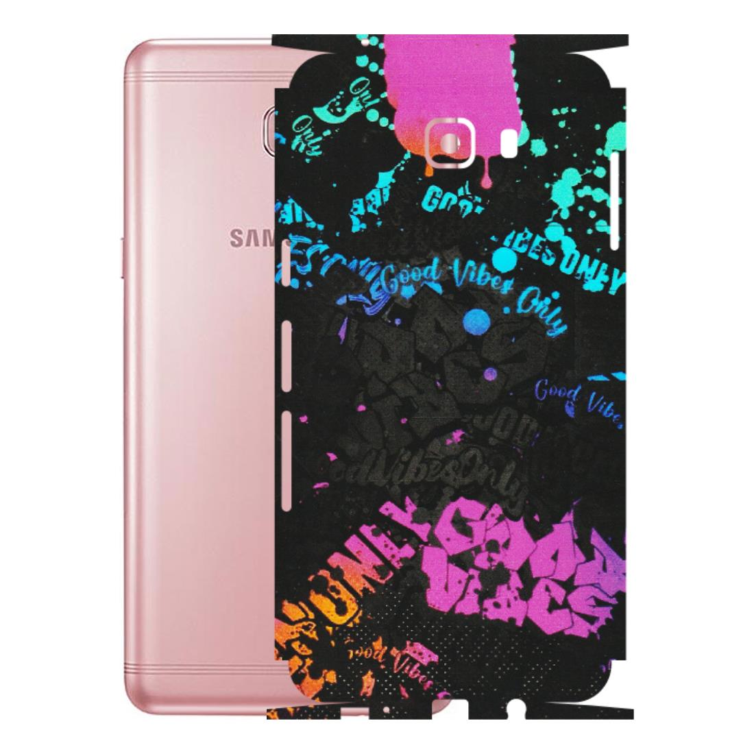 Samsung M/F/Note/Flip and C Phone Skins (All Models) - Majestic Black Vibes - Matte Finish (M-62) Samsung Galaxy C9 Pro