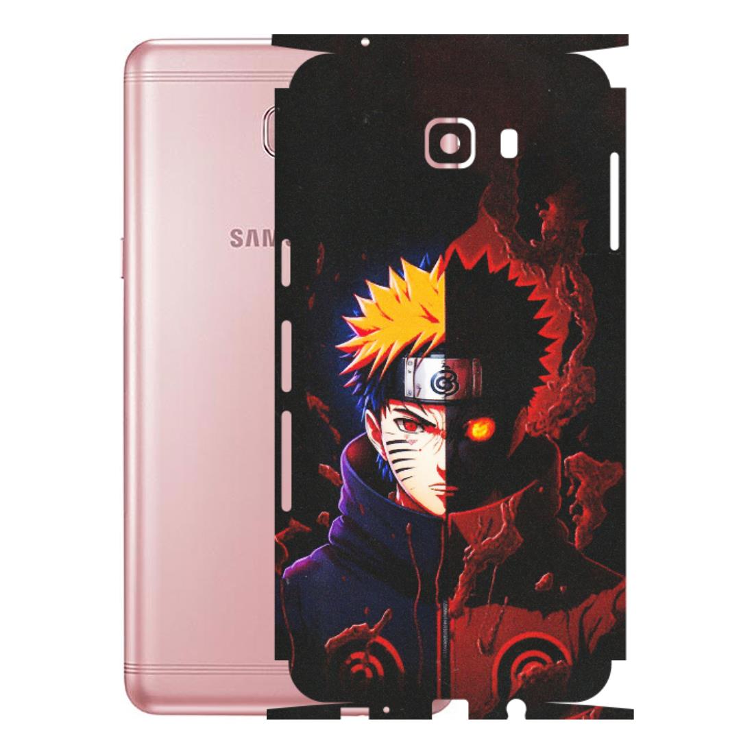 Samsung M/F/Note/Flip and C Phone Skins (All Models) - Naruto X Evil - Matte Finish (M-70) Samsung Galaxy C9 Pro