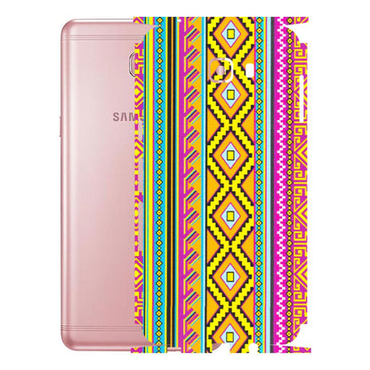 Samsung M/F/Note/Flip and C Phone Skins (All Models) - Thai illustration - Matte Finish (M-89) Samsung Galaxy C9 Pro