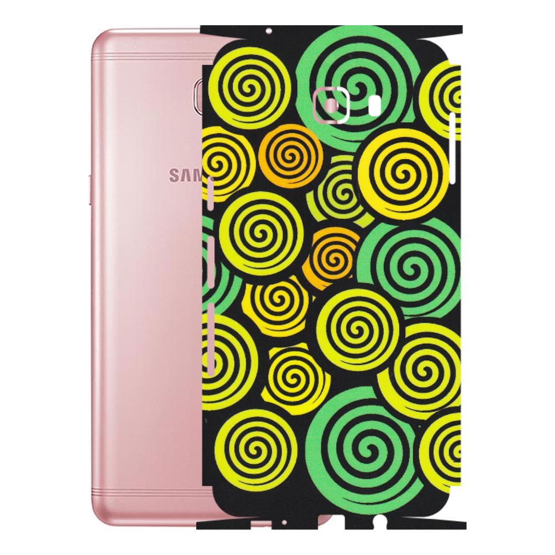 Samsung M/F/Note/Flip and C Phone Skins (All Models) - Crazy Spiral - Matte Finish (M-91) Samsung Galaxy C9 Pro