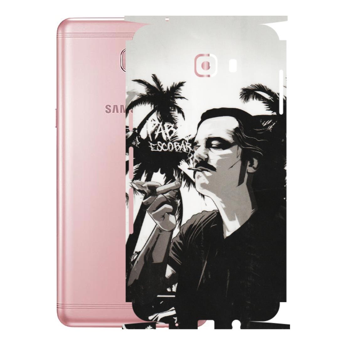 Samsung M/F/Note/Flip and C Phone Skins (All Models) - Pab Escobar - Transparent Finish (T-05) Samsung Galaxy C9 Pro