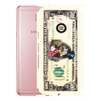 Samsung M/F/Note/Flip and C Phone Skins (All Models) - Five Hundred Dollar Duck - Transparent Finish (T-15) Samsung Galaxy C9 Pro