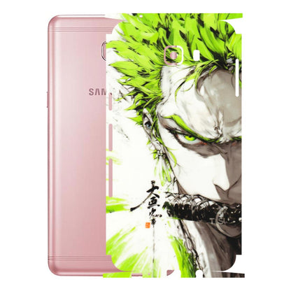 Samsung M/F/Note/Flip and C Phone Skins (All Models) - Roro Taku Anime - Transparent Finish (T-18) Samsung Galaxy C9 Pro