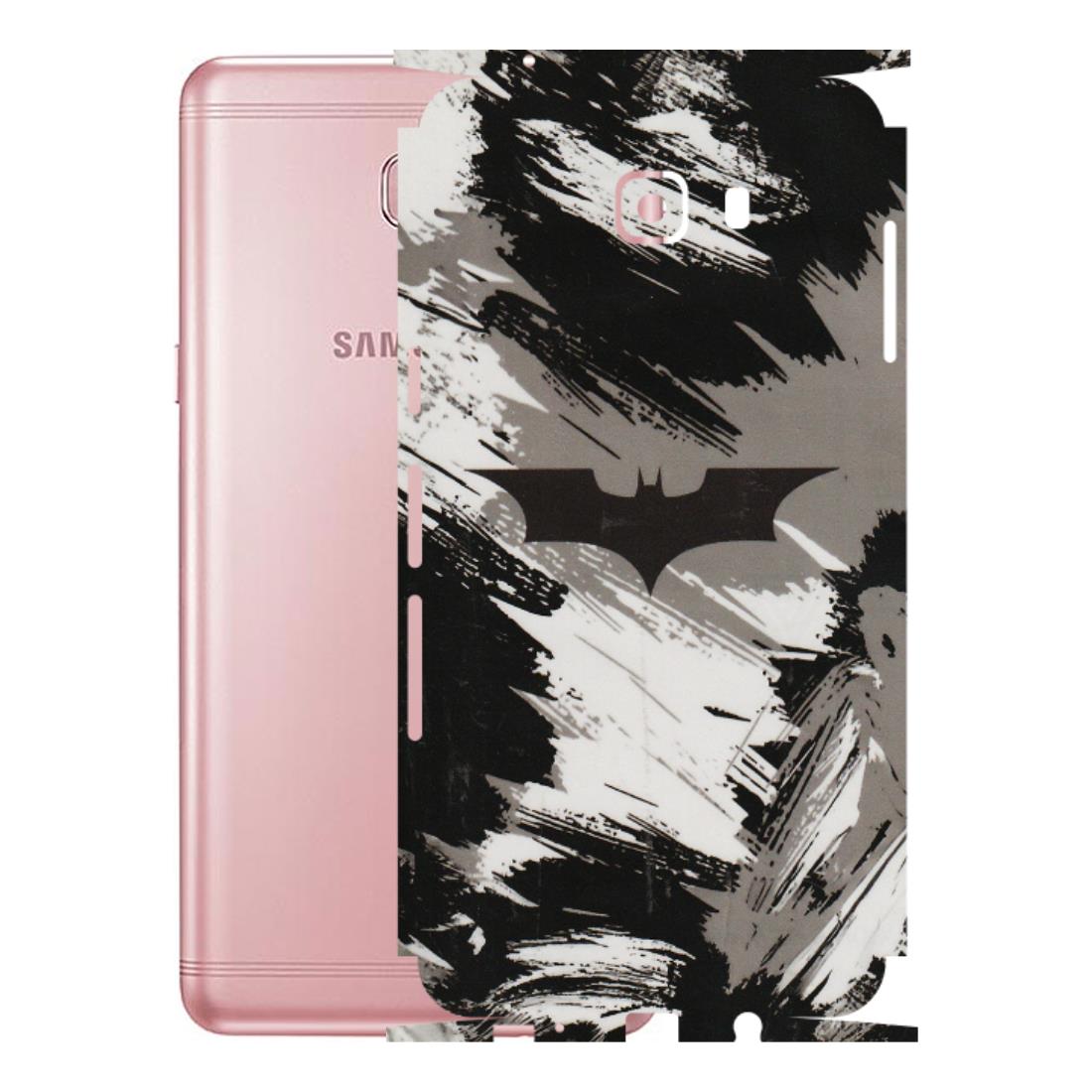 Samsung M/F/Note/Flip and C Phone Skins (All Models) - Batman Fleece DC - Transparent Finish (T-19) Samsung Galaxy C9 Pro