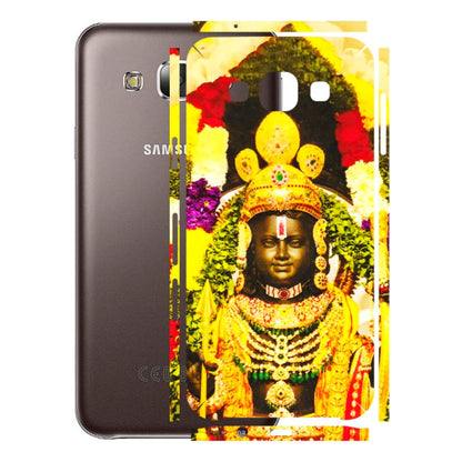 Samsung M/F/Note/Flip and C Phone Skins (All Models) - Ram Lalla Ayodhya - 3D Embossed Finish (L-103) Samsung Galaxy E5