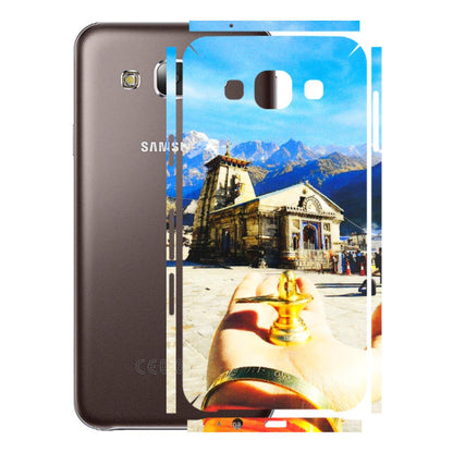 Samsung M/F/Note/Flip and C Phone Skins (All Models) - Beauty of Kedarnath - 3D Embossed Finish (L-108) Samsung Galaxy E5