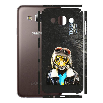 Samsung M/F/Note/Flip and C Phone Skins (All Models) - Rider Tiger - 3D Embossed Finish (L-113) Samsung Galaxy E5
