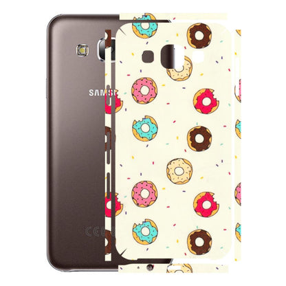 Samsung M/F/Note/Flip and C Phone Skins (All Models) - Mini Donuts Doodle Art - 3D Embossed Finish (L-122) Samsung Galaxy E5