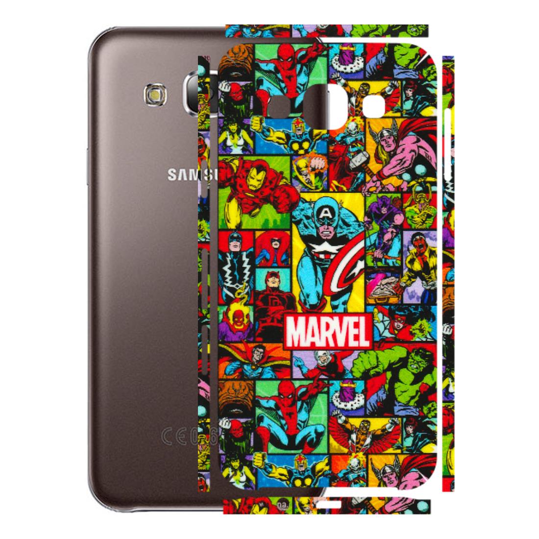 Samsung M/F/Note/Flip and C Phone Skins (All Models) - MARVELOUS Comic Characters - 3D Embossed Finish (L-129) Samsung Galaxy E5