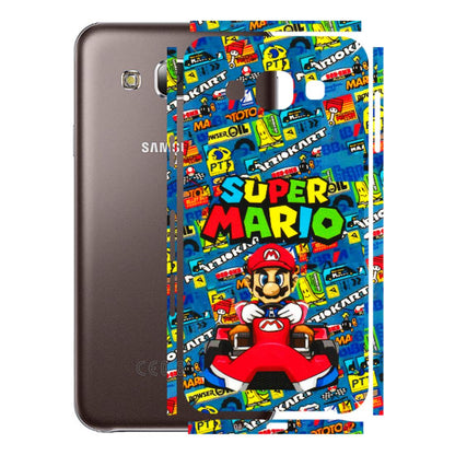 Samsung M/F/Note/Flip and C Phone Skins (All Models) - Super Mario Kart - 3D Embossed Finish (L-140) Samsung Galaxy E5