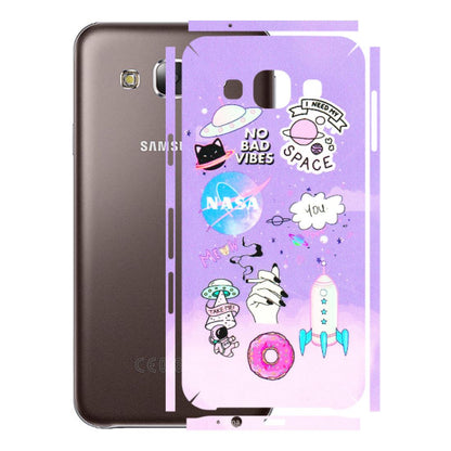 Samsung M/F/Note/Flip and C Phone Skins (All Models) - I Need My Nasa Skin - 3D Embossed Finish (L-149) Samsung Galaxy E5