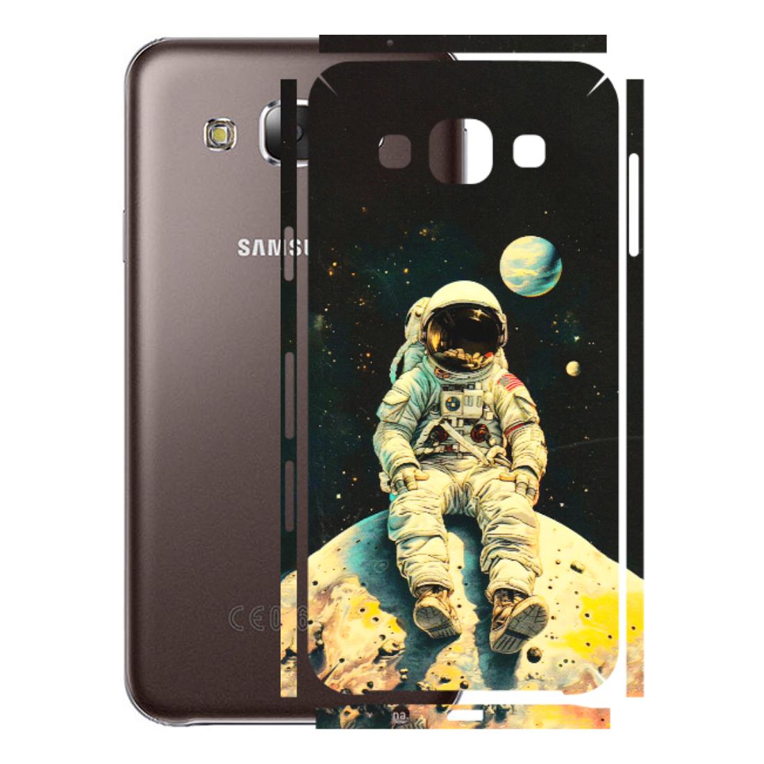Samsung M/F/Note/Flip and C Phone Skins (All Models) - Astronaut in Space - 3D Embossed Finish (L-16) Samsung Galaxy E5