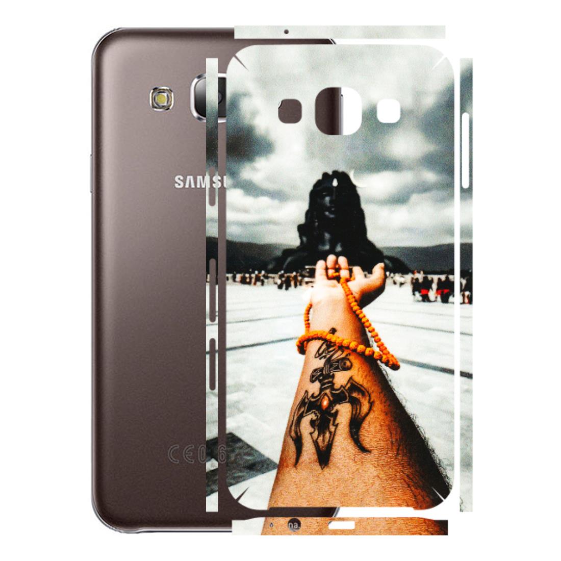 Samsung M/F/Note/Flip and C Phone Skins (All Models) - Jai Adiyogi Mahakaal - 3D Embossed Finish (L-164) Samsung Galaxy E5