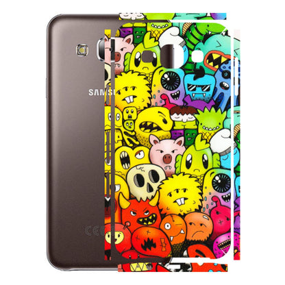 Samsung M/F/Note/Flip and C Phone Skins (All Models) - Angry Funkies - 3D Embossed Finish (L-169) Samsung Galaxy E5