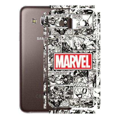 Samsung M/F/Note/Flip and C Phone Skins (All Models) - Marvel Comic - 3D Embossed Finish (L-171) Samsung Galaxy E5