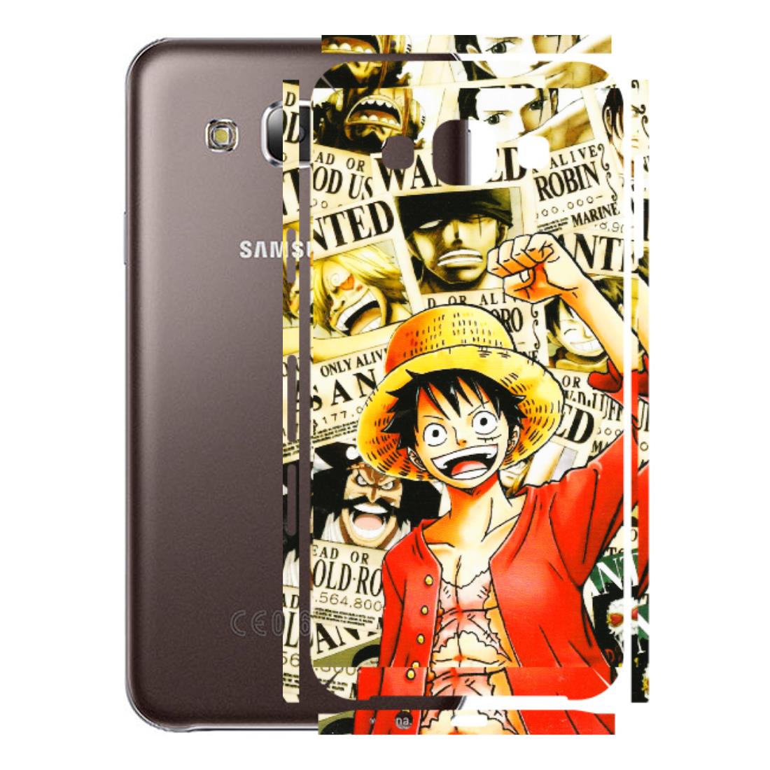 Samsung M/F/Note/Flip and C Phone Skins (All Models) - Luffy Anime - 3D Embossed Finish (L-177) Samsung Galaxy E5