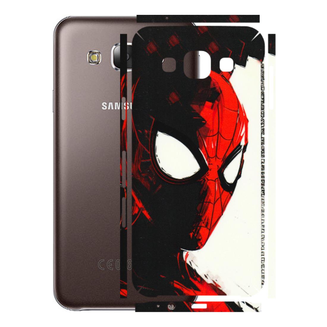 Samsung M/F/Note/Flip and C Phone Skins (All Models) - Spiderman Killer Face - 3D Embossed Finish (L-17) Samsung Galaxy E5