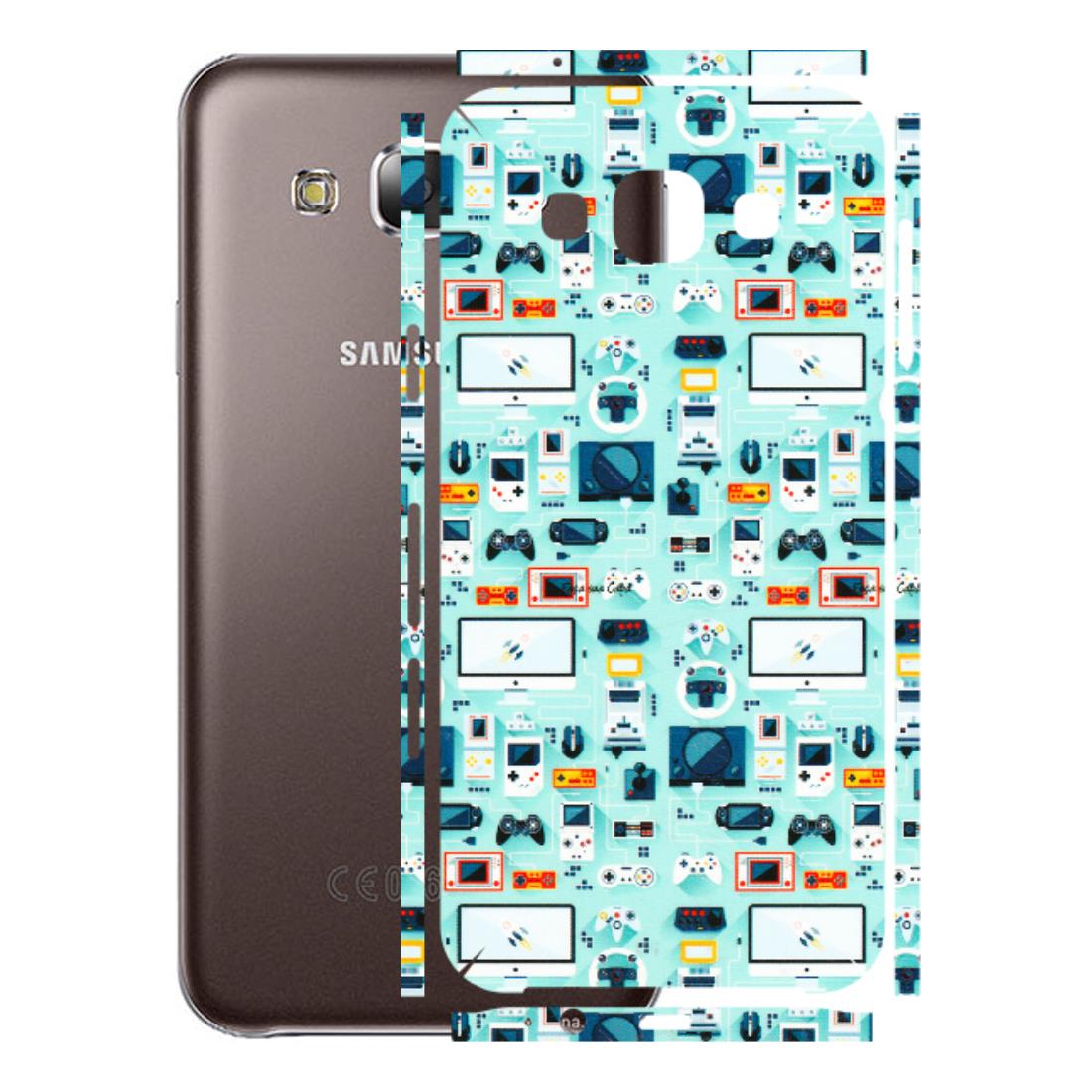 Samsung M/F/Note/Flip and C Phone Skins (All Models) - Gadgets Doodle - 3D Embossed Finish (L-184) Samsung Galaxy E5