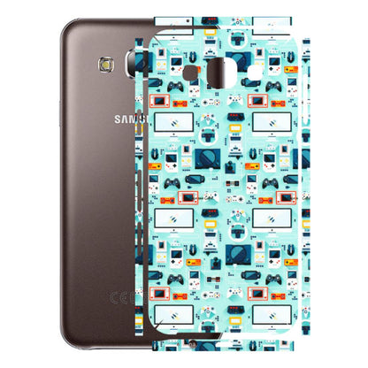 Samsung M/F/Note/Flip and C Phone Skins (All Models) - Gadgets Doodle - 3D Embossed Finish (L-184) Samsung Galaxy E5