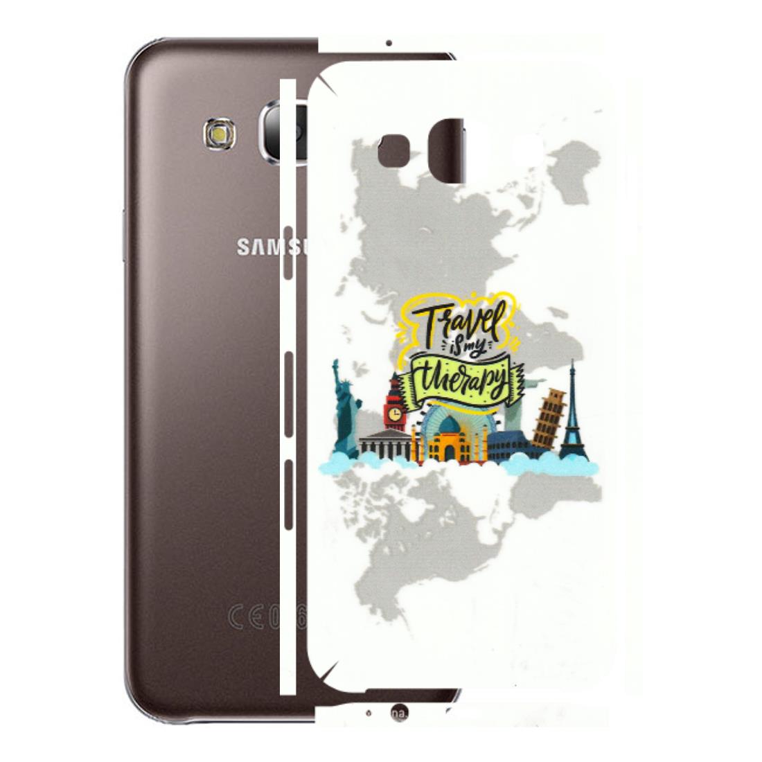 Samsung M/F/Note/Flip and C Phone Skins (All Models) - Travel Therapy - 3D Embossed Finish (L-199) Samsung Galaxy E5