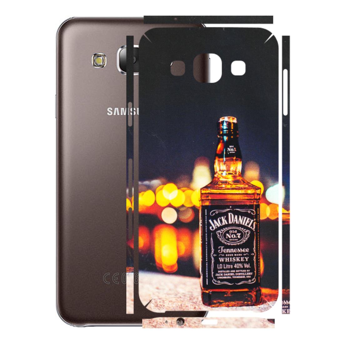 Samsung M/F/Note/Flip and C Phone Skins (All Models) - JD Whiskey Bottle - 3D Embossed Finish (L-20) Samsung Galaxy E5