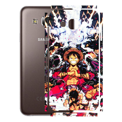 Samsung M/F/Note/Flip and C Phone Skins (All Models) - Luffy Anime Character - 3D Embossed Finish (L-203) Samsung Galaxy E5