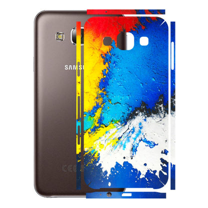 Samsung M/F/Note/Flip and C Phone Skins (All Models) - Acrylic Paint Spill - 3D Embossed Finish (L-229) Samsung Galaxy E5