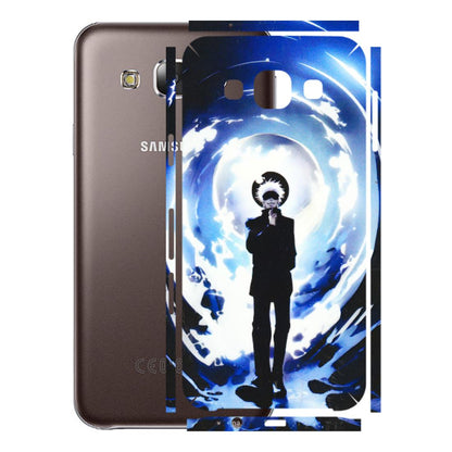 Samsung M/F/Note/Flip and C Phone Skins (All Models) - Satoru Gojo Dark Blue - 3D Embossed Finish (L-235) Samsung Galaxy E5