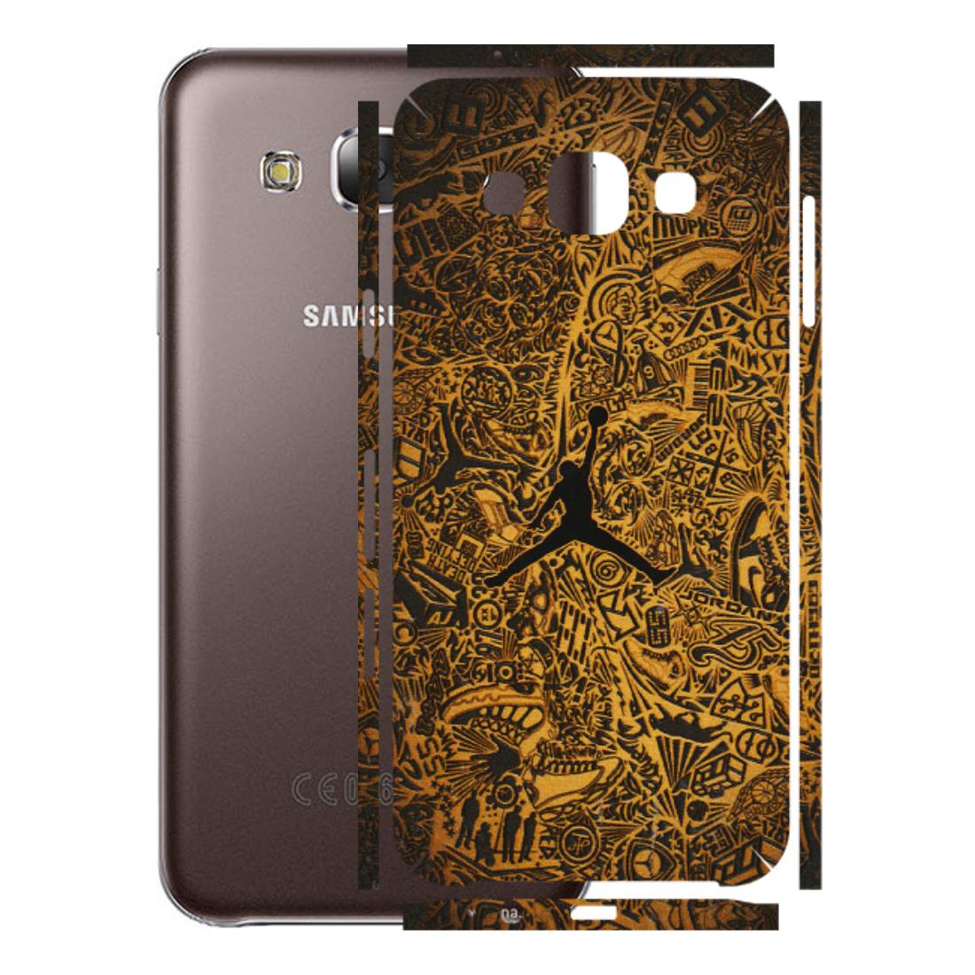 Samsung M/F/Note/Flip and C Phone Skins (All Models) - Premium Gold Basketball Player - 3D Embossed Finish (L-236) Samsung Galaxy E5