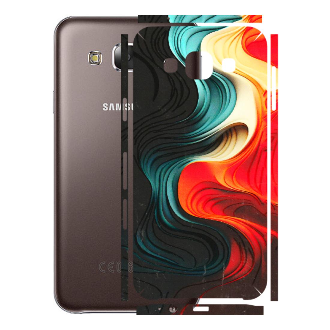 Samsung M/F/Note/Flip and C Phone Skins (All Models) - The Silky Swirl - 3D Embossed Finish (L-240) Samsung Galaxy E5