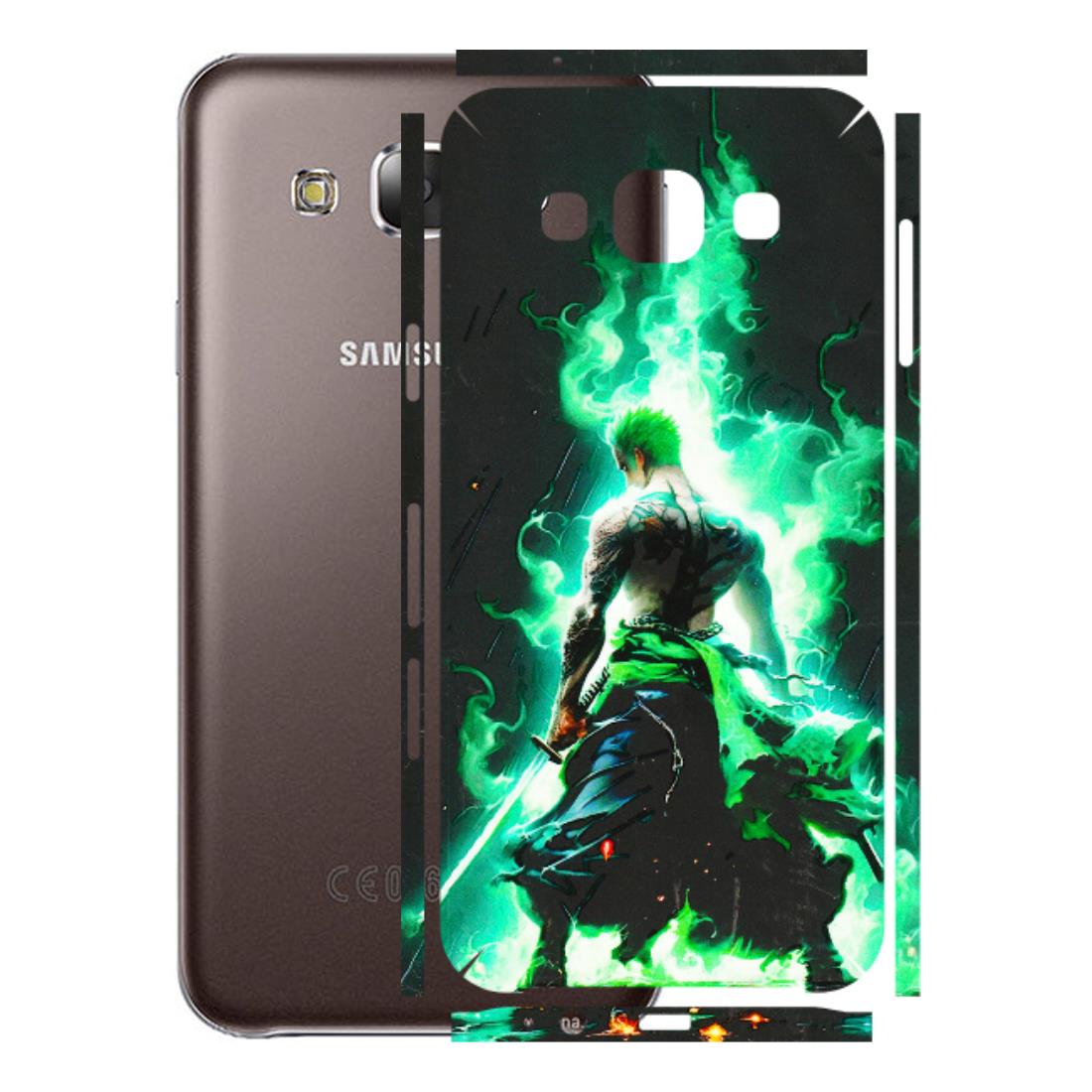 Samsung M/F/Note/Flip and C Phone Skins (All Models) - Zoro Sword - 3D Embossed Finish (L-241) Samsung Galaxy E5