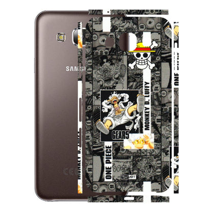 Samsung M/F/Note/Flip and C Phone Skins (All Models) - Cuffy Anime MonkeyCamic - 3D Embossed Finish (L-242) Samsung Galaxy E5