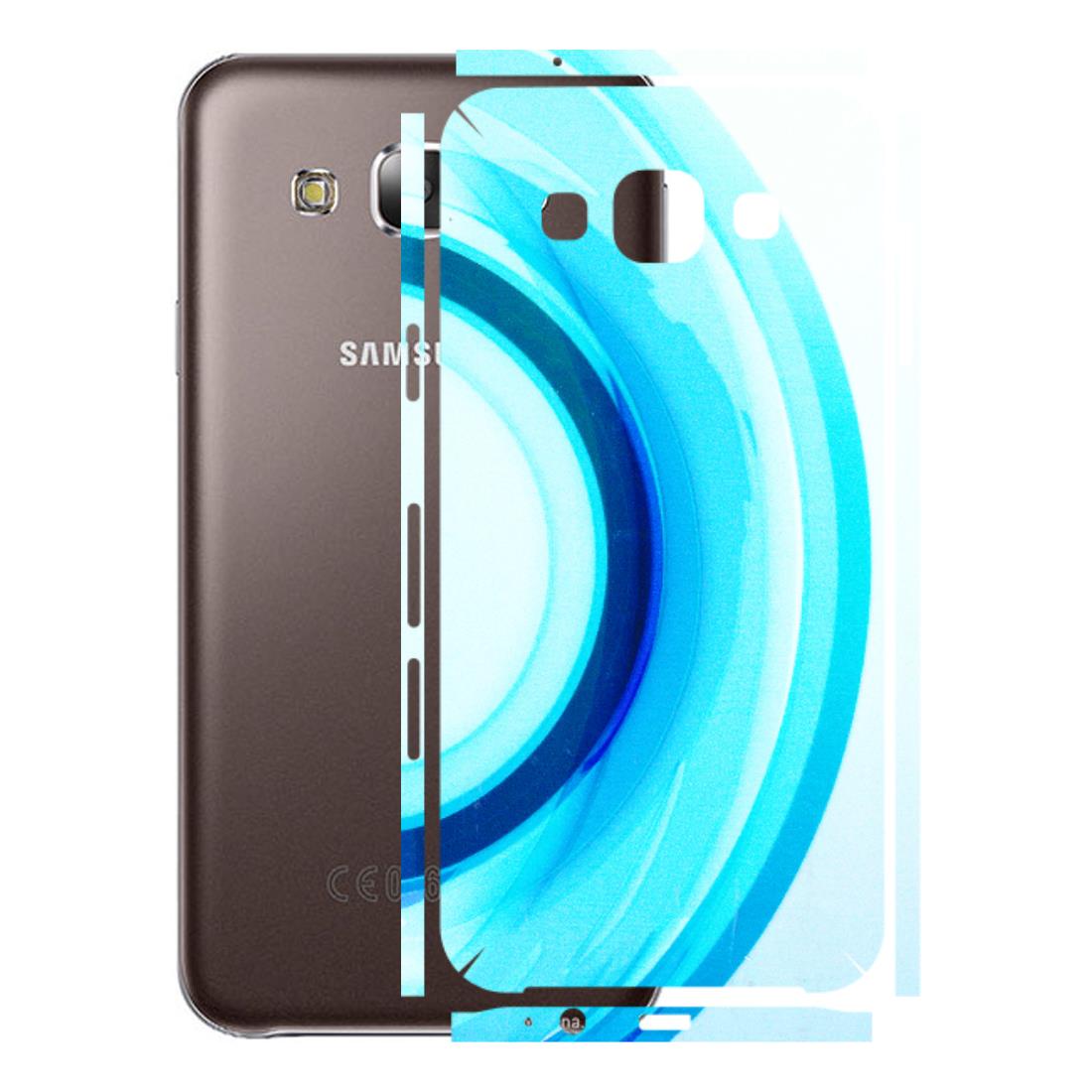 Samsung M/F/Note/Flip and C Phone Skins (All Models) - The Blue Curve - 3D Embossed Finish (L-244) Samsung Galaxy E5