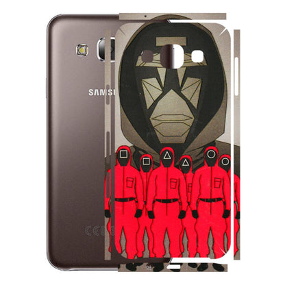 Samsung M/F/Note/Flip and C Phone Skins (All Models) - Squid Game Hero - 3D Embossed Finish (L-245) Samsung Galaxy E5