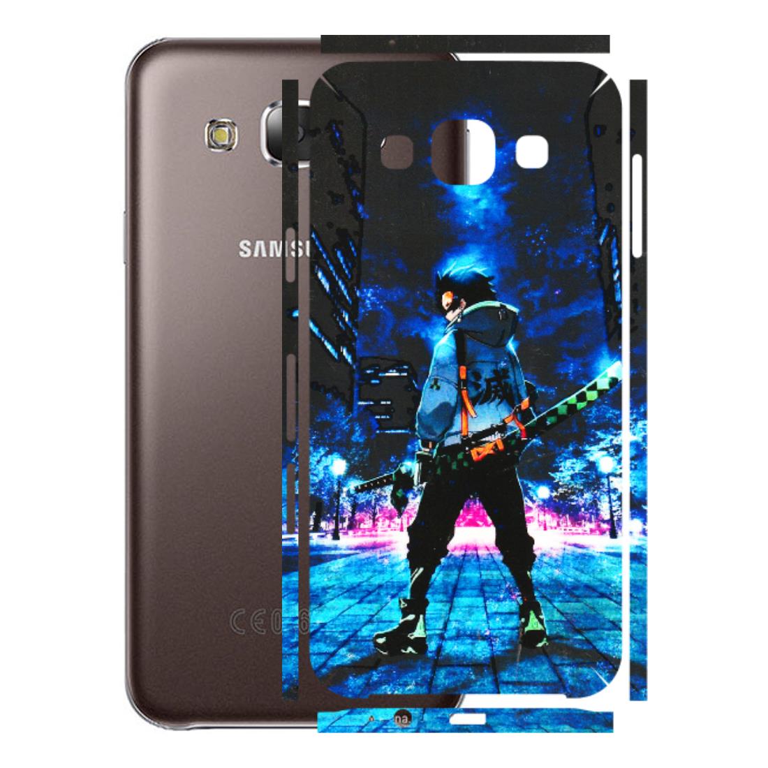 Samsung M/F/Note/Flip and C Phone Skins (All Models) - Demon Slayer Sword - 3D Embossed Finish (L-247) Samsung Galaxy E5