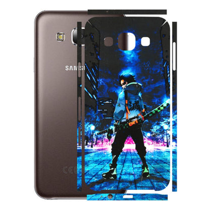 Samsung M/F/Note/Flip and C Phone Skins (All Models) - Demon Slayer Sword - 3D Embossed Finish (L-247) Samsung Galaxy E5