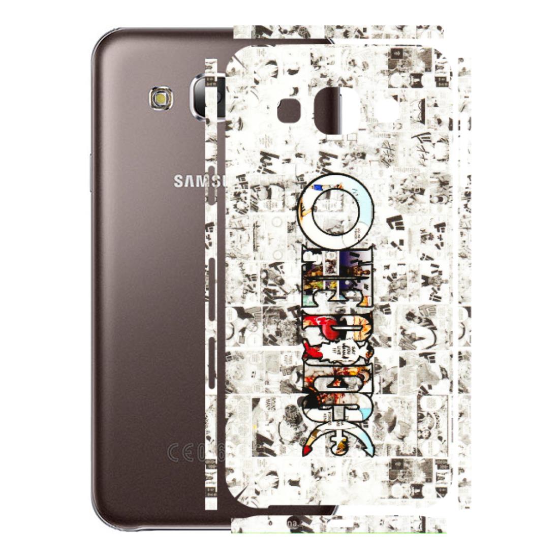Samsung M/F/Note/Flip and C Phone Skins (All Models) - One Piece Manga - 3D Embossed Finish (L-26) Samsung Galaxy E5
